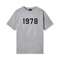 gxgjeans 男装短袖T恤 麻灰色 XL