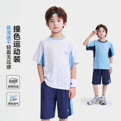 罗蒙 户外运动短袖短裤T恤两件套