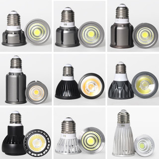 淦新 LED射灯灯泡 E27螺口 COB光源 5W 暖白光