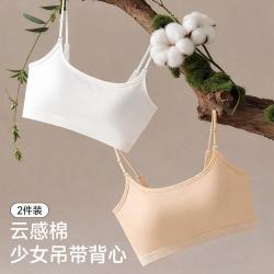 顶瓜瓜 高中大学生运动内衣少女文胸罩无钢圈薄款