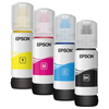 爱普生 EPSON 004 墨水 黑红蓝黄各1支 适用于L3251/L3351/L3353/L3355/L3253/L3255/L3258/L3153/L3151/L1358