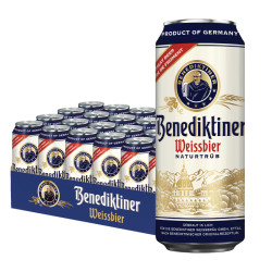 百帝王 小麦白啤酒 500ml*24 德国进口
