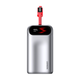 绿联 45W屏显充电宝 10000mAh  自带线移动电源