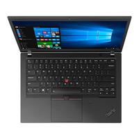 ThinkPad 思考本 T490 14.0英寸 轻薄本 黑色(酷睿i7-8565U、MX250、8GB、256GB SSD、1080P、IPS、20N2001DCD)