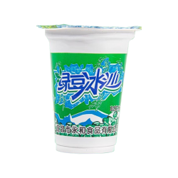 俏己食 绿豆沙饮料绿豆水绿豆汤绿豆冰沙夏日饮料整箱批发饮料300g*12杯
