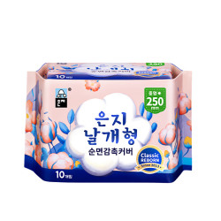 Eun jee 日用卫生巾250mm量多夜用290mm柔软透气轻盈舒适 清爽
