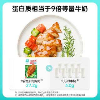 Fovo Foods/凤祥食品 优形鸡胸肉即食代餐 200g*10盒