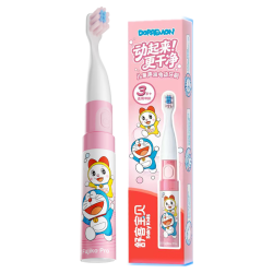 舒客宝贝 B2s儿童电动牙刷 3-12岁软毛高频振动 粉色标配版