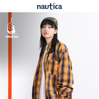 nautica white sail HYWW3413 纯棉长袖衬衫 浅棕色 M