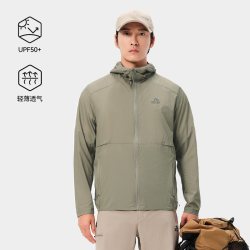 伯希和 防晒衣服男夏防紫外线透气户外皮肤外套11421201