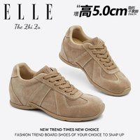 ELLE 厚底增高5cm 女款休闲运动鞋