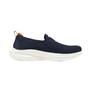 SKECHERS/斯凯奇 夏男一脚蹬透气网面健步鞋 厚底休闲运动鞋 海军蓝色 42