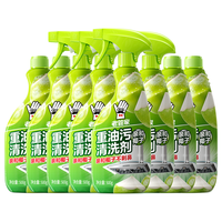 老管家 重油污清洗剂 椰子清香 500g*8瓶 厨房油污清洁剂