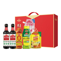 海天 海天致美味薄盐礼盒 6件套 酱油酱汁