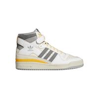 adidas阿迪达斯官方三叶草FORUM 84 HI男女休闲篮球板鞋小白鞋 白/浅灰/深灰/黄 38(235mm)