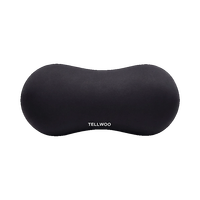 小米有品 新品首发丨TELLWOO态物舒适记忆棉汽车头枕腰靠 头枕 黑色