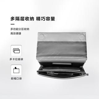 Samsonite/新秀丽 NX5*94003 男士单肩斜挎包 黑色