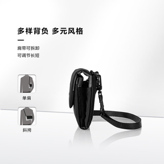 Samsonite/新秀丽 NX5*94003 男士单肩斜挎包 黑色
