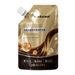 sakose 角蛋白玻尿酸柔顺护发素200ml
