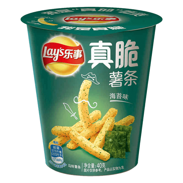 今日必买、临期品：乐事 经典/大波浪/奇多系薯片 真脆薯条海苔味 40g/50g