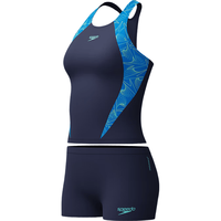 SPEEDO/速比涛 平角分体泳衣女 黑色 M