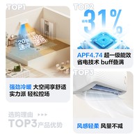 科龙 KFR-46GW/LV1-X1 新一级变频 2匹 壁挂式空调