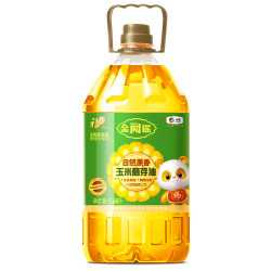 福临门 食用油玉米油 自然原香玉米胚芽油5.68L