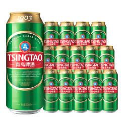 青岛啤酒 经典1903 10°P 550mL*15罐 2件赠4罐福禧罐