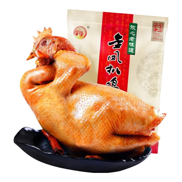 金凤 五香脱骨扒鸡 柴鸡600g 袋装