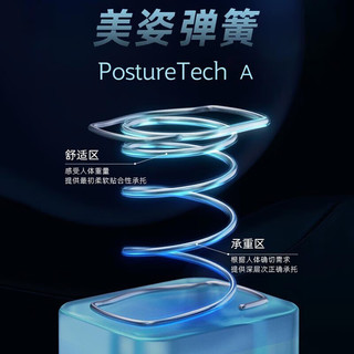丝涟 美姿感应弹簧乳胶护脊床垫 1.8米*2米 偏硬