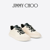 移动端：JIMMY CHOO FLEX女士 两穿撞色拉菲草德训休闲鞋