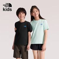 THE NORTH FACE 儿童速干短袖T恤 宇宙黑 160