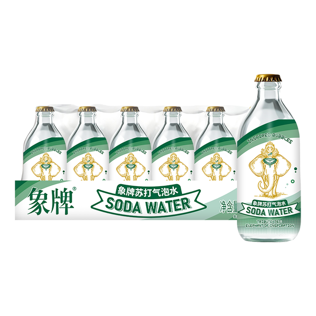 象牌 苏打水 325mL*24瓶