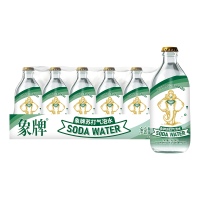 PLUS会员：象牌 苏打水 325mL*24瓶