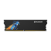奔跑者 Runner）16GB(8G×2)套装 DDR4 3200 台式机内存条  瞬影