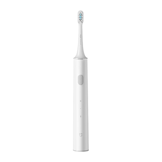 小米 MES602 声波震动 白色+3支刷头+牙刷架 电动牙刷