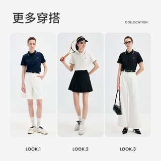 纳维凯尔 粉色 冰丝短袖翻领 POLO衫