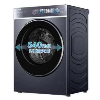 海尔 云溪4.0系列 XQG100-SDE588BU1 超薄滚筒洗衣机 10kg