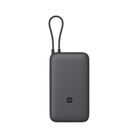小米 Xiaomi 小米 Xiaomi自带线充电宝20000 22.5W 2026版 深灰色 20000mAh