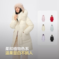 波司登 女士90绒加厚大毛领羽绒服（多色）