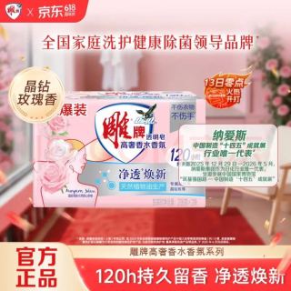 雕牌 香水香氛透明皂 206g*2块 玫瑰香