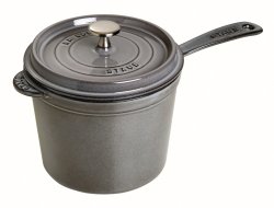 STAUB 珐宝 Fonte 煮锅 铸铁 石墨灰 18厘米