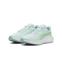 PUMA SKYROCKET 379437 网面透气轻便跑步鞋 冰蓝色-黄色 36码