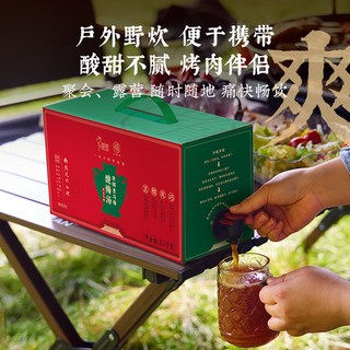 老饭骨 非烟熏乌梅酸梅汤 2.5kg 桶装 冲饮果汁