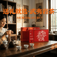 润虎 武夷岩茶大红袍 浓香型 乌龙茶