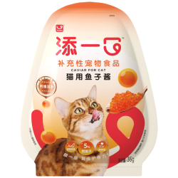 TIANYIKO 猫零食鱼子酱补钙湿粮软罐头 36g