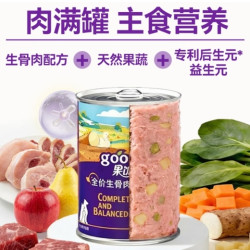 顽皮 狗狗主食罐头 鸭肉雪梨 375g*24罐