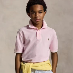 RALPH LAUREN 男童牛津网眼 Polo 衫8-20岁 三色可选