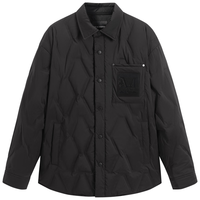 PEACEBIRD/太平鸟 男装轻薄羽绒服 黑色 翻领保暖 S