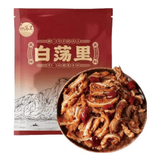 白荡里 麻辣猪脆骨条开袋即食麻辣脆骨熟食冷吃下酒菜 麻辣脆骨条200g*2袋